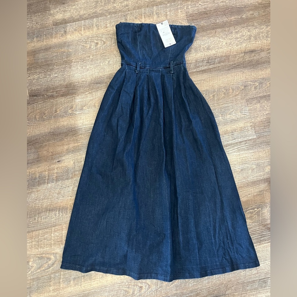 Zara Dark Blue Denim Apparel